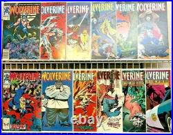 1988 Marvel Comics Wolverine Vol 2 #1-25 Run No Gaps Fn-nm New Bags & Boards