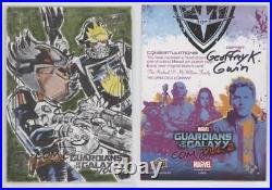 2017 Marvel Guardians of the Galaxy Volume 2 Sketch Cards 1/1 Geoffrey Gwin p1l