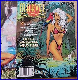 4 Marvel Swimsuit Special(s) #1 #2 #3 -TWO Copies Of Volume #2 Sold Together