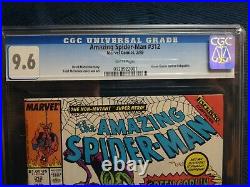 AMAZING SPIDER-MAN Vol. 1, #312 CGC 9.6 NM+ WHITE PAGES