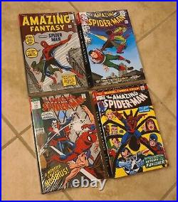 AMAZING SPIDERMAN OMNIBUS Lot Vol 1-4 ALL NewithSealed DM Marvel Lee Kirby RARE