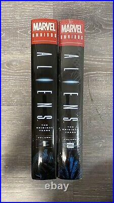 Aliens The Original Years Marvel Omnibus Vol 1 and 2 DM cover Sealed Brand New