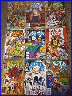 Alpha Flight Vol. 1 Huge lot, over 100 issues (Marvel Comics August 1983-1994)