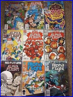 Alpha Flight Vol. 1 Huge lot, over 100 issues (Marvel Comics August 1983-1994)