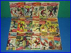 Amazing Spider-Man #1-18 Vol. 1 Marvel Repro Cover Lot withOrig Ads Keys! READ