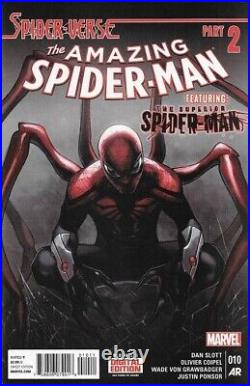Amazing Spider-Man 10-A Marvel Comics Vol-3 (2014-2015) Grade 9.2