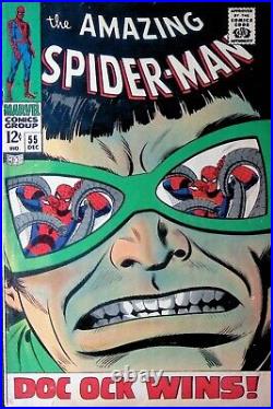 Amazing Spider-Man #55 (vol 1), Dec 1967 FN- Marvel Comics