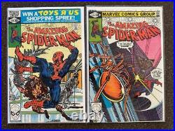 Amazing Spider-Man Lot Of 10 Books Volume 1 Bronze Age Marvel Comics