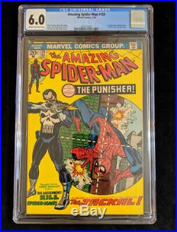 Amazing Spider-Man, Vol. 1 # 129 1st Punisher, 1st Jackal (1974) CGC 6.0 Marvel