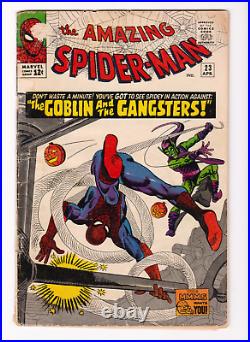 Amazing Spider-Man Vol 1. Marvel 1965 #23 Stan Lee, Steve Ditko- VG