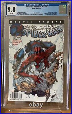 Amazing Spider-Man Vol. 2 #30 (2001) #471 CGC 9.8 Newsstand -1st Morlun & Ezekiel