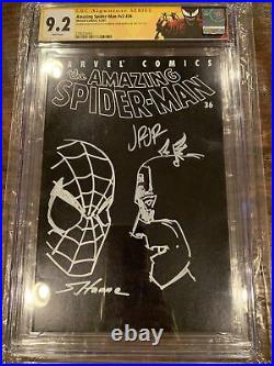 Amazing Spider-Man Vol. 2 #36 CGC 9.2 Double Signed & Sketched