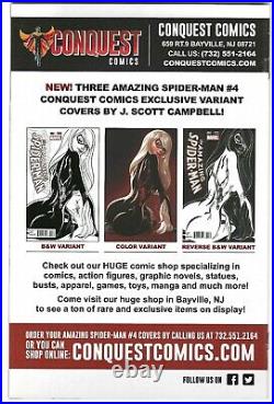 Amazing Spider-Man vol 3 #4 MARVEL Sep'14- 1st App of Silk, Campbell Variant