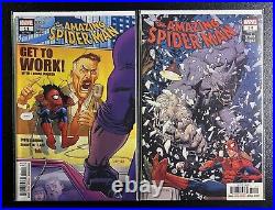 Amazing Spider-man 1 19 14 Issue Lot Vol 5 2018 2019 Marvel Comics