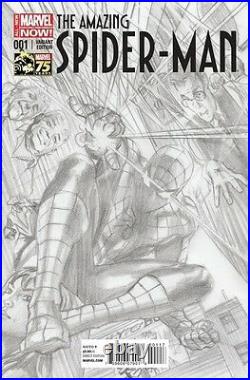 Amazing Spider-man 1 Vol 3 Alex Ross 1300 Sketch Variant Superior