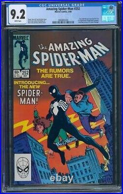 Amazing Spiderman Vol 1 #252 Marvel Comics 5/84 CGC 9.2 White Pages