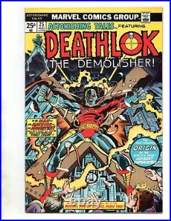 Astonishing Tales Vol. 1 # 25 Marvel Moench Perez Buckler 1974 FN- 1st Deathlok