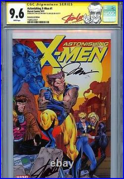 Astonishing X-Men Vol 4 1 CGC 9.6 SS X2 Remastered cover Stan Lee Jim Wolverine