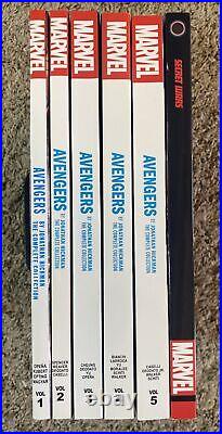 Avengers Hickman Complete Collection TPB Set Vol 1 2 3 4 5 Secret Wars 9 33 44