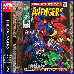 Avengers Silver Age Omnibus HC Vol 2 Large Spine DM Variant Stan Lee 31 58