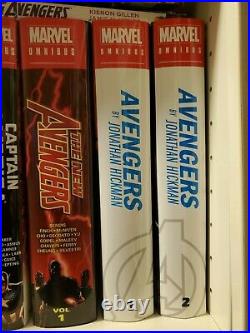Avengers by Jonathan Hickman Omnibus Vol 1 & 2 Great Condition Marvel Comics