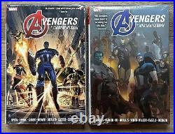 Avengers by Jonathan Hickman Omnibus Vol 1 & 2 HC Hardcover Lot, Sealed, Marvel