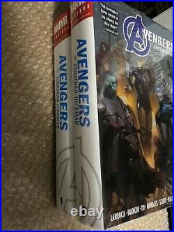 Avengers by Jonathan Hickman Omnibus Volume 1 & 2 Lot MARVEL NEW & SEALED OOP