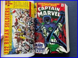 Bound Volume Captain Marvel 1 Thru 21 Complete Nm & Pbv 37 Thru 62 Thanos Thor