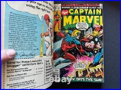 Bound Volume Captain Marvel 1 Thru 21 Complete Nm & Pbv 37 Thru 62 Thanos Thor