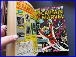 Bound Volume Captain Marvel 1 Thru 21 Complete Nm & Pbv 37 Thru 62 Thanos Thor