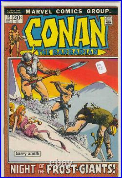 COMPLETE CONAN the BARBARIAN VOL. 1 ISSUES 1-275, ANNUALS 1-12, GIANT-SIZE 1-5