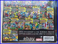 Captain America Omnibus Volume 1, 2, 3 & 4 by Kirby, Lee, Colan, Romita lot set