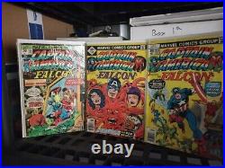 Captain America Vol. 1 (1968) 58 Issue Lot Bundle Avengers Falcon Sharon Carter