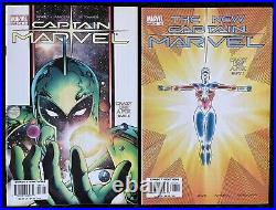 Captain Marvel Vol. 5 #1-26 COMPLETE SET 2002 #17 1st app Phyla-Vell Fox