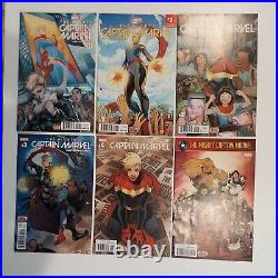 Captain Marvel Vol. 6 & 7 #1 + Extras Lot (50)? Kamala Khan Cameo App all NM