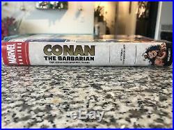 Conan The Barbarian Original Marvel Years Omnibus HC Vol 1 BWS DM Cover OOP RARE