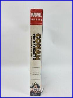 Conan the Barbarian Original Marvel Years Omnibus Vol 1 Sealed 9781302915124