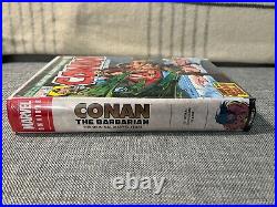 Conan the Barbarian Original Marvel Years Omnibus Vol 2 Marvel Folded DustJacket