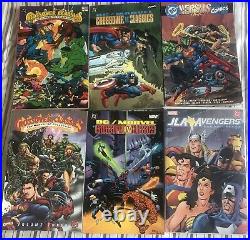 DC Marvel Crossover Classics Vol 1 2 3 4 DC Vs Marvel Tpb Jla/avengers Set