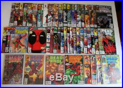 DEADPOOL Vol. 1 Complete lot #1-48 Marvel Comics 1997/1998 1st Series + Specials