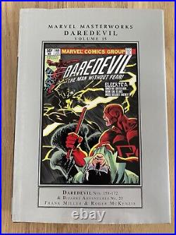 Daredevil Marvel Masterworks Vol 15 (Frank Miller 159-172) Pre-owned Hardcover