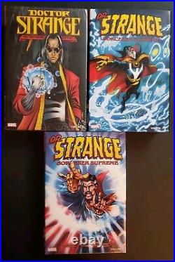 Doctor Strange Sorcerer Supreme Omnibus HC Vol 1 2 3 Marvel Comics Hardcover LOT