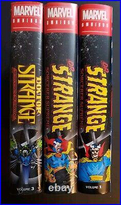 Doctor Strange Sorcerer Supreme Omnibus HC Vol 1 2 3 Marvel Comics Hardcover LOT