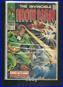 EARLY Invincible Iron-Man Vol 1 #2 #3 #4 #5 #6 SILVER AGE THIS IS BEAUTIFUL LOT