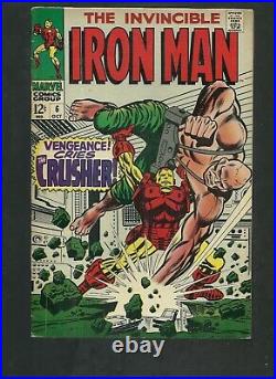 EARLY Invincible Iron-Man Vol 1 #2 #3 #4 #5 #6 SILVER AGE THIS IS BEAUTIFUL LOT