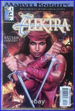 Elektra 3 Vol 2 (Recalled Nude Edition) Marvel 2001 NM