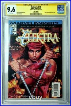 Elektra, Vol. 2 #3 (Marvel, 2001), CGC 9.6, Recalled Nude Edition (SCC000470)