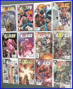 Exiles Lot Set! Vol. 1, Vol. 2 & New Exiles Marvel Comics VF-NM 8.0-9.0+