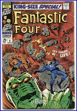FANTASTIC FOUR, KING SIZE SPECIAL #6 1968 Vol. 1 FN+ 6.0 to 6.5 MARVEL