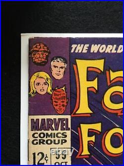 FANTASTIC FOUR Vol. 1 #55 Stan Lee, Jack Kirby 1966 F/VF Silver Surfer